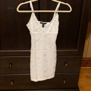 White Lace Bodycon dress